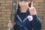 【画像】HKT48田中美久「中学卒業しました。皆さんに最後の中学の制服姿を…」