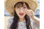 【STU48】白ワンピ＋麦わら帽子の美少女が浜辺で遊んでる（画像あり）【石田千穂】