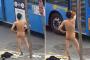 【韓国】まるでグラビア撮影!?　バス停に現れた「全裸ポージング男」の衝撃（写真あり）