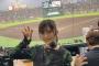 【朗報】「やっぱり勝利の女神だ！」大の虎党・山本彩（29）、2年ぶり甲子園来場で阪神単独首位浮上！「とらほー」絶賛の声殺到