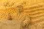 日本人が作ったトランプ大統領の砂像が話題に（海外の反応）