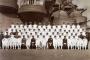 「武蔵」に昭和天皇が行幸されたときの記念写真（海外の反応）