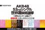 5/30 AKB48劇場「サムネイル公演」&「世界選抜総選挙 速報」ニコ生にて配信決定！