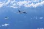 尖閣諸島周辺空域で日米共同訓練、空自F-15戦闘機と米空軍B-1B爆撃機が編隊飛行！