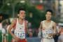 韓国人「バルセロナ五輪マラソンで黄永祚が日本人選手と競り合いゴールする感動シーンを見てみよう」