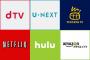 日本の配信サービスのシェア率 1位dTV、2位Hulu、3位U-NEXT、4位アマゾンプライム、5位Netflix 	