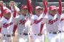 熊野高校野球部の気合いの入った入場行進【高校野球広島大会開会式の様子】