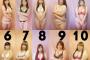 【画像】 この画像の１から１０の女の中で、どこまでがポッチャリとして許せる？
