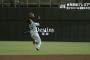 山田哲人　盗塁失敗　フライ落球
