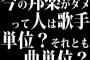 今の邦楽がダメって人は歌手単位？それとも曲単位？