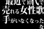 最近て10代で売れる女性歌手がいなくなったな