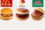 マクドナルド、モスバーガー、ロッテリアの中で一番おいしいのって