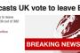 【速報】イギリス、EU離脱派勝利！！！！何が始まるんです・・・・？