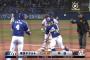 中日・亀澤、プロ初ホームラン！