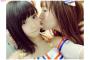 SKE48大場美奈の唇が小畑優奈に触れている件・・・