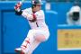 山田哲人(15後半-16前半) 147試合 .355 48本 124打点 39盗 出.455 長.702 OPS1.157 BB/K0.99 	