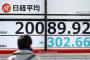 【緊急】日経平均株価、　続　落　！！！！！
