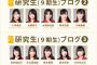 「SKE48・9期生日替わりブログ」2月1日開始！