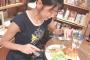 ある女性の素敵なランチシーン…
