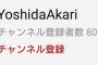 【悲報】白石麻衣のYouTube登録者数がわずか6日間で4年半かけて積み上げてきたNMB吉田朱里の登録者数を抜いてしまう、、、、