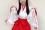 【画像】NMB48のオンラインお話し会に巫女さんがいっぱい