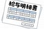 【画像】ニート俺、不動産会社で働いてた頃の給与明細が出てきた結果ｗｗｗｗｗｗｗ