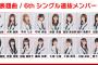 【速報】NGT48 6thシングル発売決定！選抜メンバーも発表　センターは小越春花！6月23日(水)発売