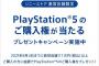 SONY公式「直営店で1万円以上購入の方に抽選でPS5の『購入権』をやろう」