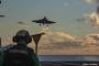 夕暮れ太平洋で離着陸訓練を実施するブラックナイツ飛行隊所属のF-35CライトニングII戦闘機！