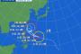 台風2号、一晩で905hPa→925hPa