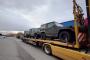 日本から到着した自衛隊の三菱73式小型トラックをウクライナ軍に引き渡し！