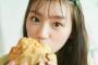 日向坂46・佐々木美玲、ハンバーガー頬張るキュートなカット「全部ペロっと食べちゃいました！」