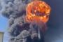 中国東部の農薬工場で爆発、空高く巨大キノコ雲が発生！
