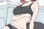 【画像】この寝起き女の子の汗ばんだ身体で1番舐めまわしたいところｗｗｗｗｗ