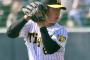 阪神・石黒、公式戦初先発で光投５回１失点！！！