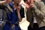 【アンジュルム】竹内朱莉と勝田里奈がでんぱ組.incメンバーと2ショット