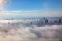【画像あり】東京都心が濃霧に囲まれ、天空の幻想都市へと昇華する！！！