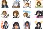 『けいおん！』LINE新スタンプｷﾀ━━━━━━(ﾟ∀ﾟ)━━━━━━!