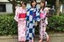 【AKB48】福岡聖菜が巨乳メンバー2人を脇に従えてセンターに立つ画像・・・【向井地美音・込山榛香】