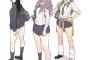 【画像】twitter「電車で漫画みたいな女子高生３人組がいたからイラストにしてみた」ｗｗｗｗ