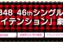 AKB48 46thシングル「ハイテンション」劇場盤 6次終了時点完売状況