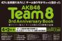 あおきー投稿！Team 8 3rd Anniversary Bookとチーム8メンバーの写真まとめ！