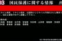 Jアラートが鳴って実際に身を守る行動をとった人は5％…政府ネット調査！