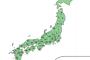 東京を色で例えると「黄緑」大阪は「茶色」愛知は？・・・・