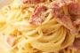 パスタのカルボナーラは炭焼職人が山に籠る時に持って行く食材を使ったパスタ