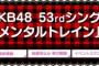 【個別握手券】AKB48 53ｒｄシングル「センチメンタルトレイン」劇場盤 3次完売状況まとめ！【AKB48/SKE48/NMB48/HKT48/NGT48/STU48/チーム8】