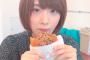 【元乃木坂46】生駒里奈さん、無表情で“あんぱん”を食す…w