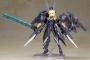 【FAガール】プラモデル「ゼルフィカール」が予約開始！バゼ子の強化型として重武装＋ダークカラーで登場