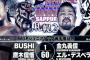 IWGPジュニアタッグ選手権試合 鷹木信悟 BUSHIvs金丸義信 エル・デスペラード