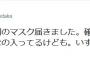 【悲報】丸山穂高さんに虫入りマスクを送りつけてしまう